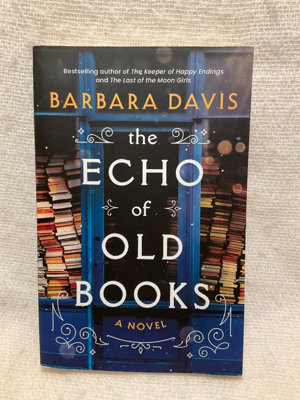 The Echo of Old Books by Barbara Davis Trade Paperback Book